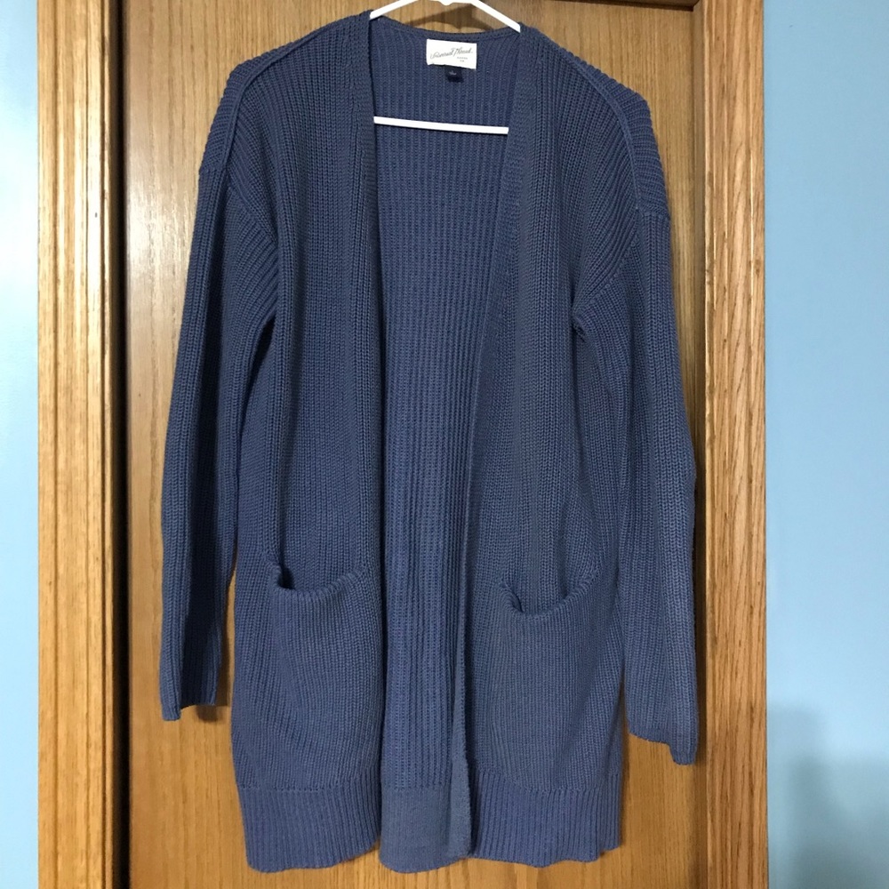 EUC Women’s Blue Cardigan
